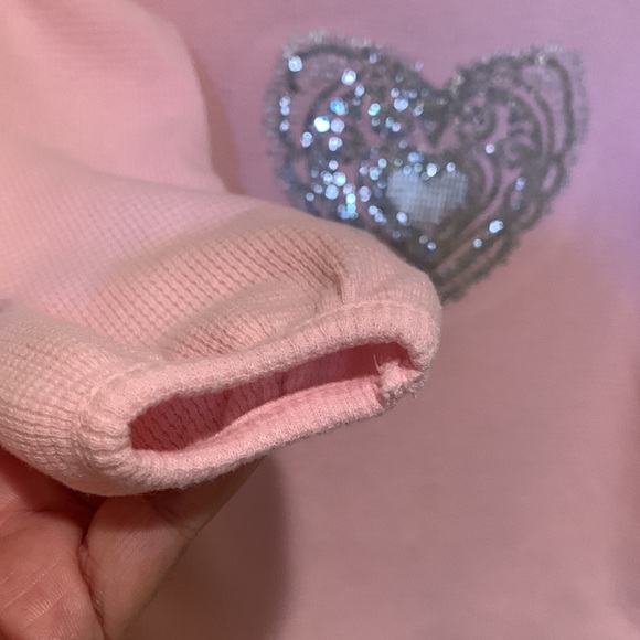 Used pink girl’s Koala kids long sleeve top blouse with small stain - Picture 11 of 16